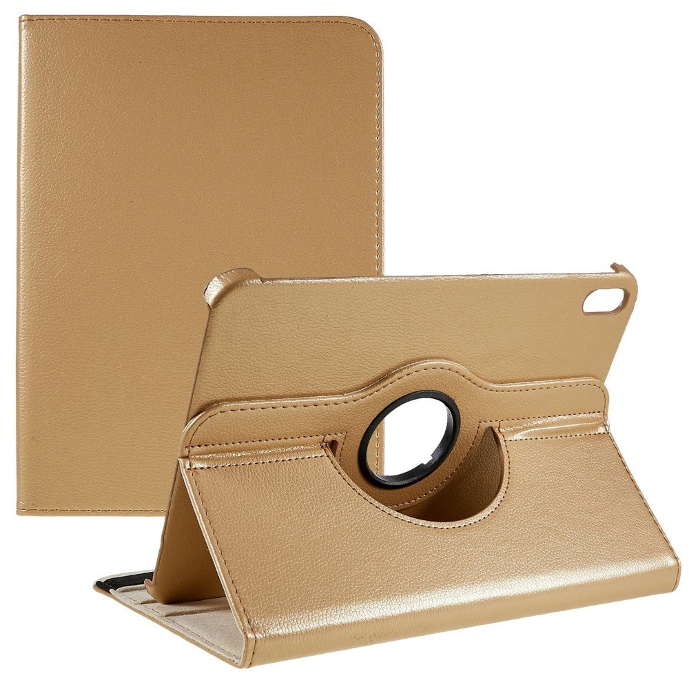 EIDERWOOD iPad 10.9" (2022) Classic Leather Case w. 360⁰ Standing Function - Khaki