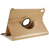 EIDERWOOD iPad 10.9" (2022) Classic Leather Case w. 360⁰ Standing Function - Khaki