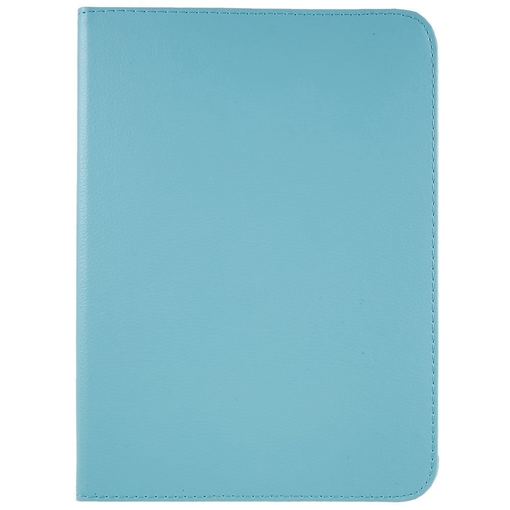 EIDERWOOD iPad 10.9" (2022) Classic Leather Case w. 360⁰ Standing Function - Light Blue