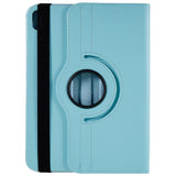 EIDERWOOD iPad 10.9" (2022) Classic Leather Case w. 360⁰ Standing Function - Light Blue