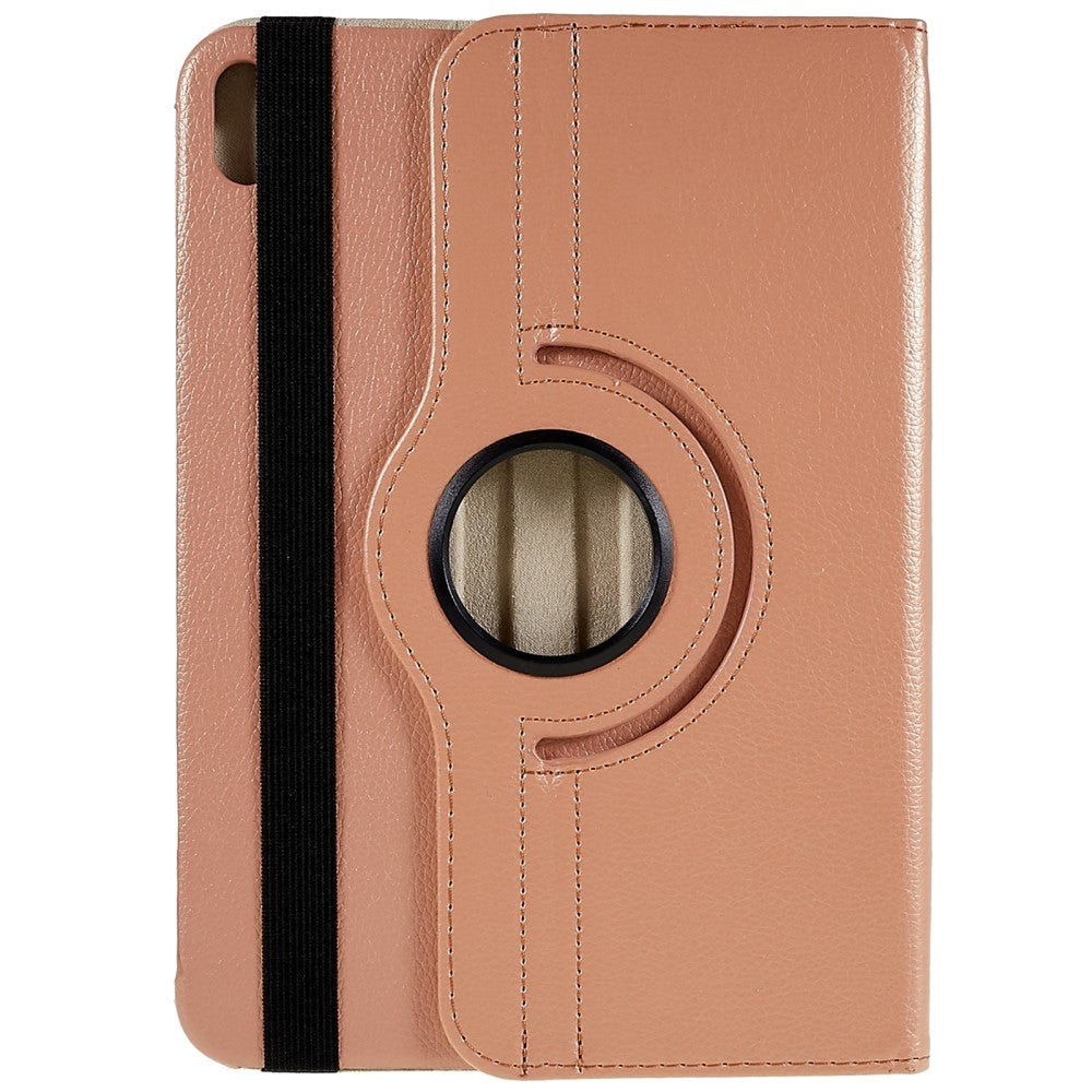 EIDERWOOD iPad 10.9" (2022) Classic Leather Case w. 360⁰ Standing Function - Rose Gold