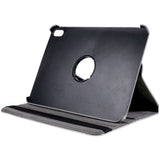 EIDERWOOD iPad 10.9" (2022) Classic Leather Case w. 360⁰ Standing Function - Silver