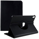 EIDERWOOD iPad 10.9" (2022) Classic Leather Case w. 360⁰ Standing Function - Black