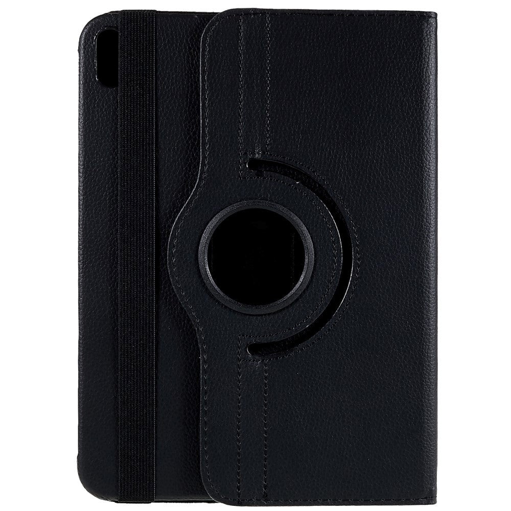 EIDERWOOD iPad 10.9" (2022) Classic Leather Case w. 360⁰ Standing Function - Black