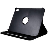 EIDERWOOD iPad 10.9" (2022) Classic Leather Case w. 360⁰ Standing Function - Black