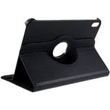 EIDERWOOD iPad 10.9" (2022) Classic Leather Case w. 360⁰ Standing Function - Black