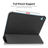 Apple iPad 10.9" (2022) ENKAY PU Leather Flip Case w. Stand - Black