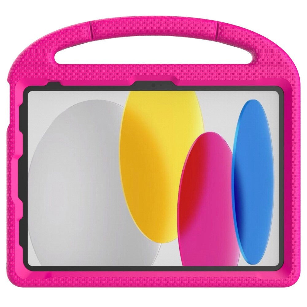 iPad 10.9" (2022) EVA Foam Kids Case w. Kickstand - Pink