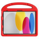 iPad 10.9" (2022) EVA Foam Kids Case w. Kickstand - Red