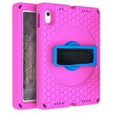 iPad 10.9" 2022 EVA Foam Case w. Kickstand, Hand Holder & Shoulder Strap - Pink