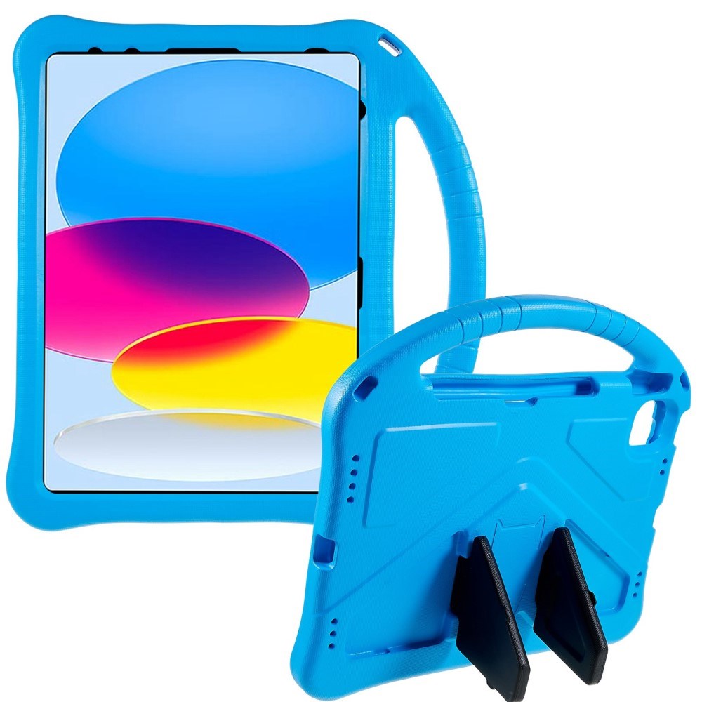 iPad 10.9" (2024/2022) Eva Foam Case w. Kickstand - Blue