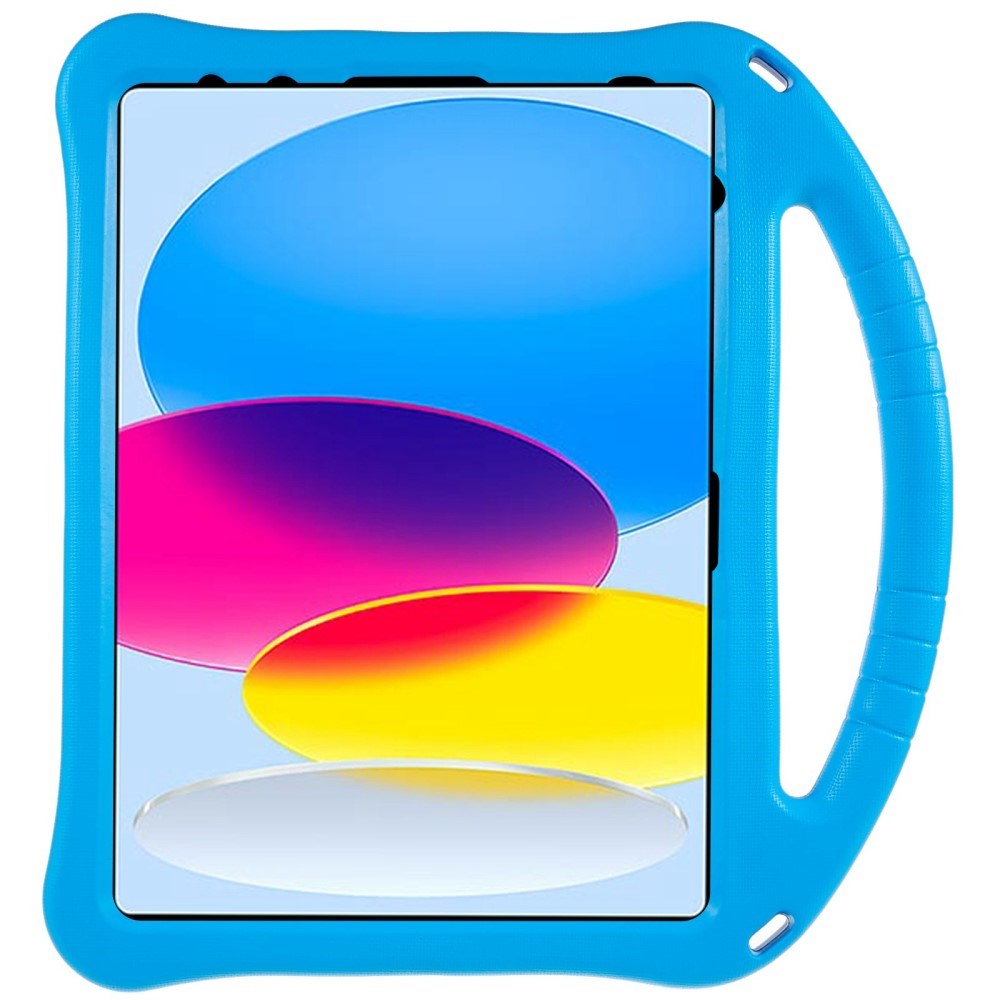 iPad 10.9 (2022) Eva Foam Case w. Kickstand - Blue