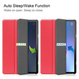 Lenovo Tab P11 Gen. 2 Tri-fold Flip Case w. Sleep / Wake-up Function - Red