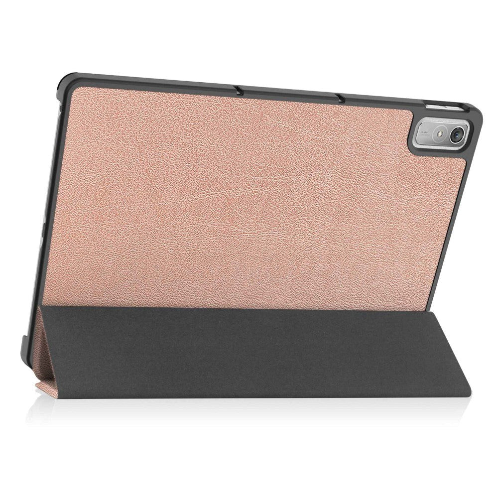 Lenovo Tab P11 Gen. 2 Tri-fold Flip Case w. Sleep / Wake-up Function - Rose Gold