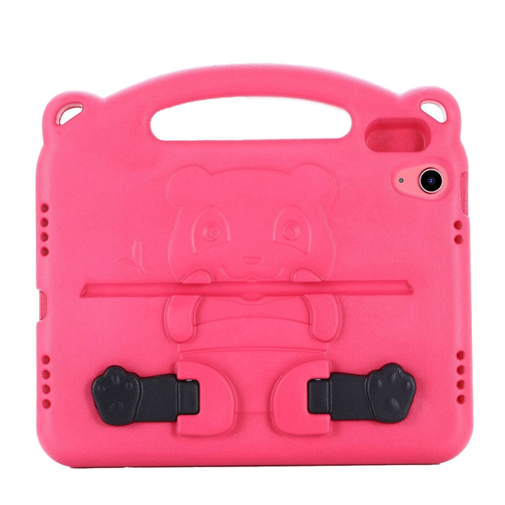 iPad 10.9" (2022) Kids Case - Panda Kickstand Case - Pink