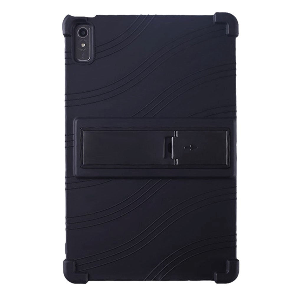 Lenovo Tab P11 Gen. 2 Plus Silicone Case w. Kickstand - Black