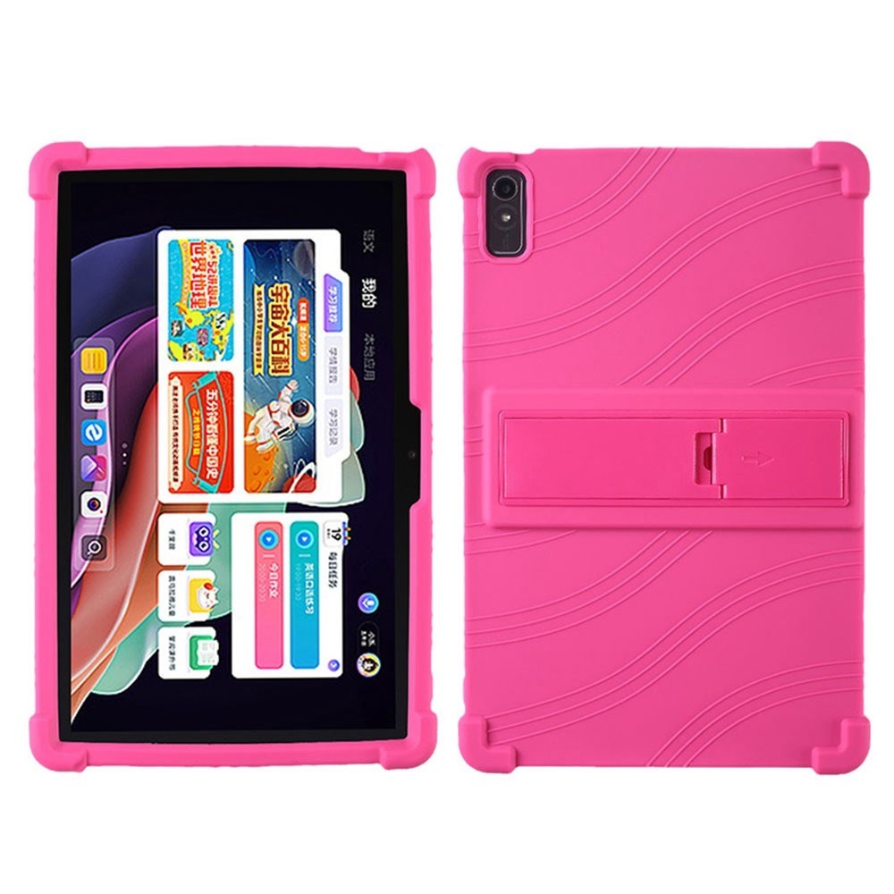 Lenovo Tab P11 Gen. 2 Plus Silicone Case w. Kickstand - Pink