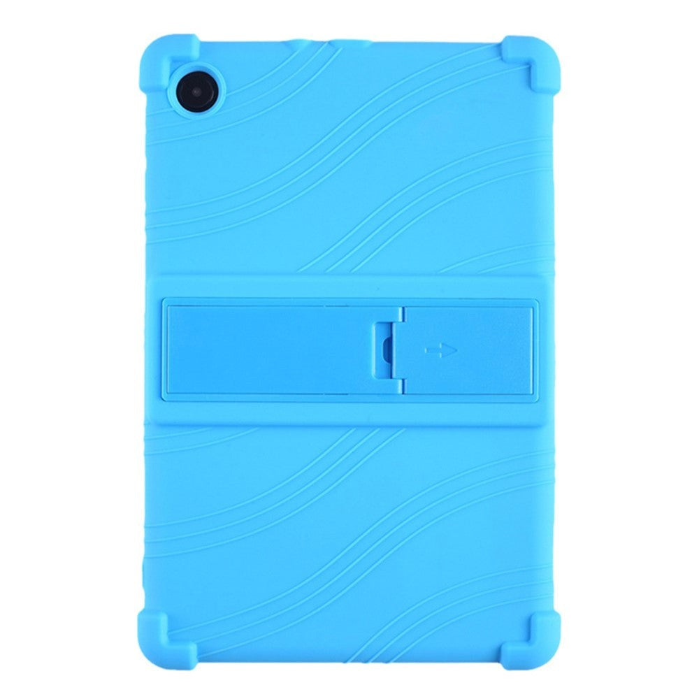 TCL Tab 10L Silicone Case w. Kickstand - Blue