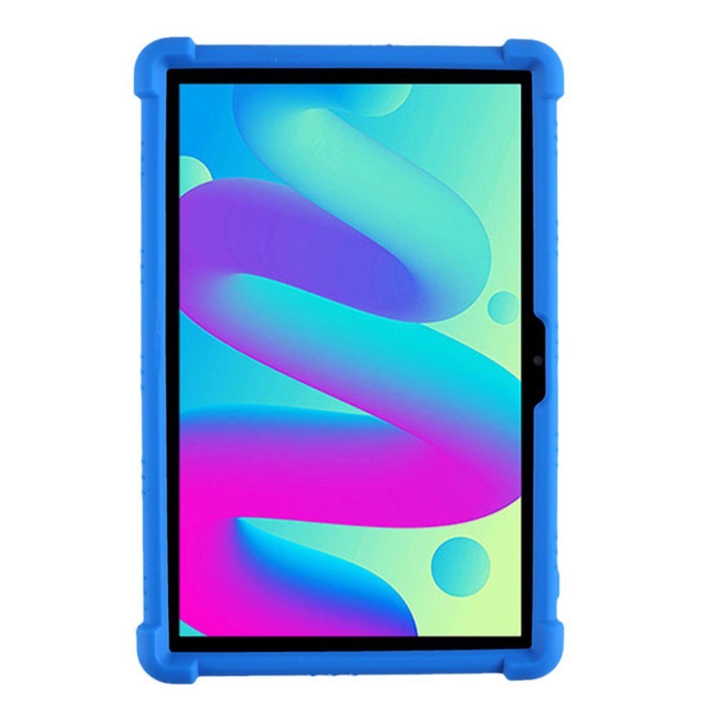 TCL Tab 10L Silicone Case w. Kickstand - Dark Blue