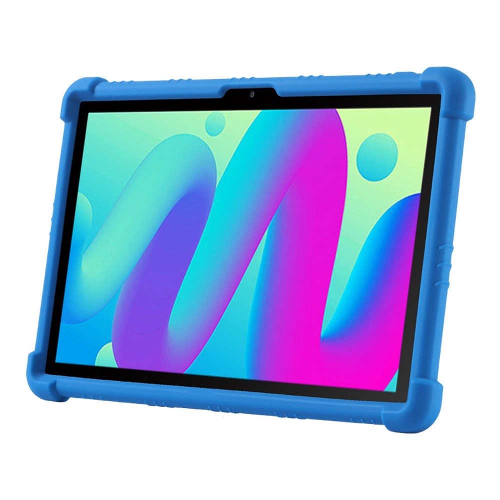 TCL Tab 10L Silicone Case w. Kickstand - Dark Blue