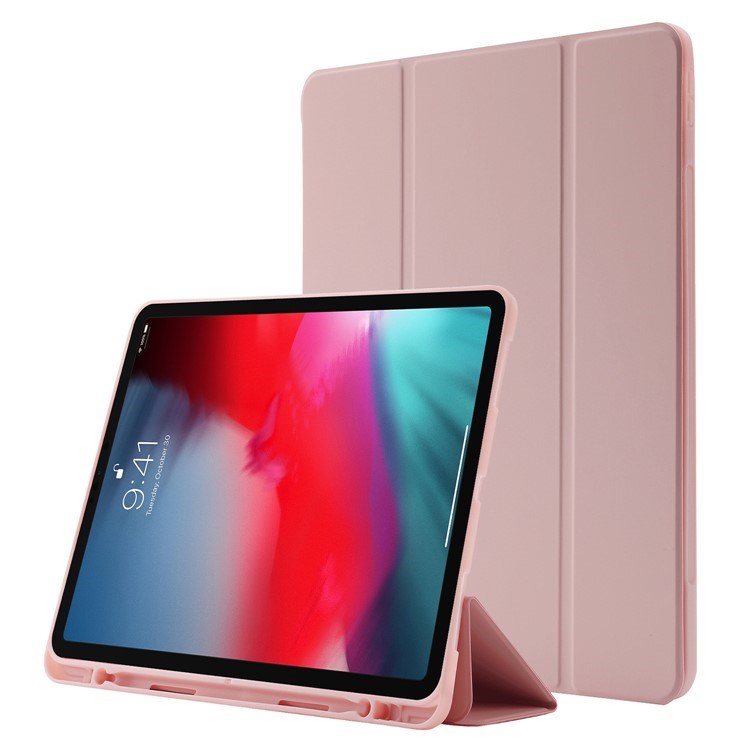 EIDERWOOD iPad Pro 11" (2022 / 2021 / 2020 / 2018) Tri-Fold Faux Leather Flip Case - Pink