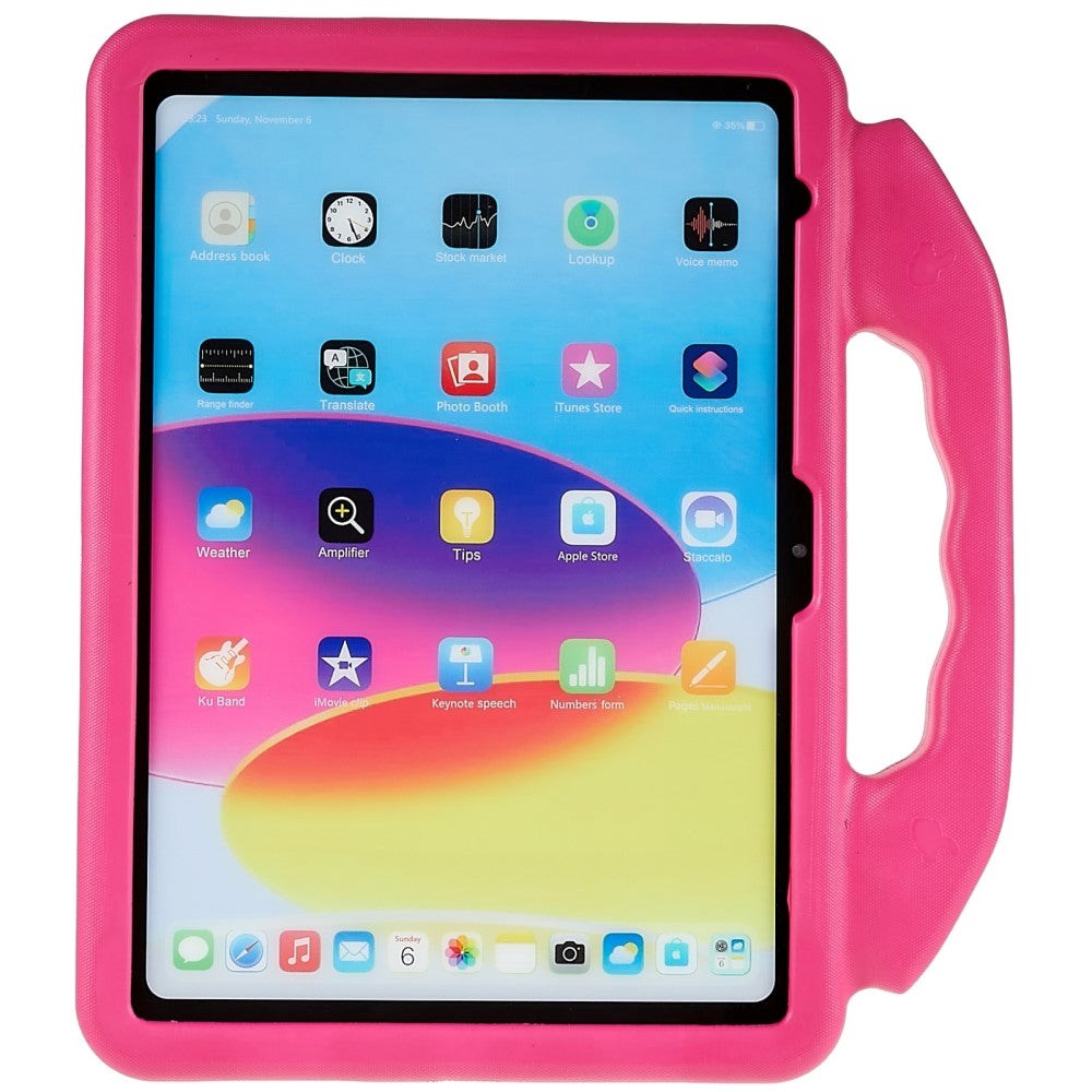 iPad 10.9" (2022) Kids Case - Thumb Kickstand Case - Pink