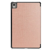 EIDERWOOD Nokia T21 Tri-Fold Leather Case w. Stand - Rose Gold