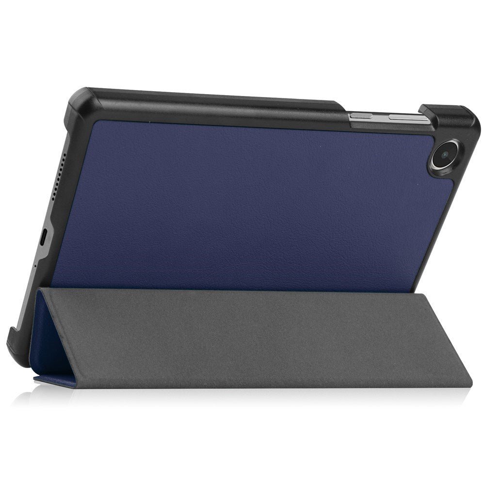 EIDERWOOD Lenovo Tab M8 (4th Gen.) Tri-Fold Faux Leather Flip Case - Blue