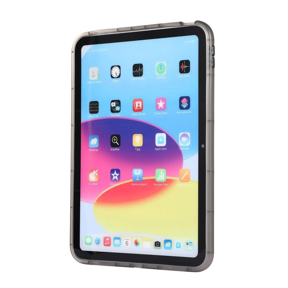 iPad 10.9" (2022) Flexible Plastic Case - Transparent / Grey