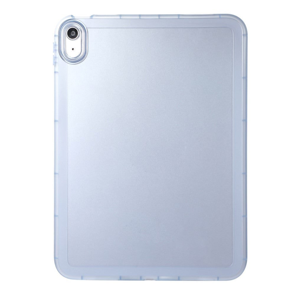 iPad 10.9" (2022) Flexible Plastic Case - Transparent / Blue