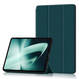 OnePlus Pad / Oppo Pad 2 Tri-Fold Leather Case - Green