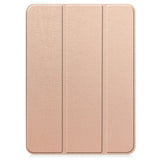 OnePlus Pad / Oppo Pad 2 Tri-Fold Leather Flip Case w. Wake Up/Sleep Function - Rose Gold