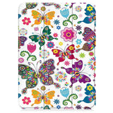 OnePlus Pad / Oppo Pad 2 PU Leather Flip Case W. Kickstand & Wake-up Function - Colourful Butterflies