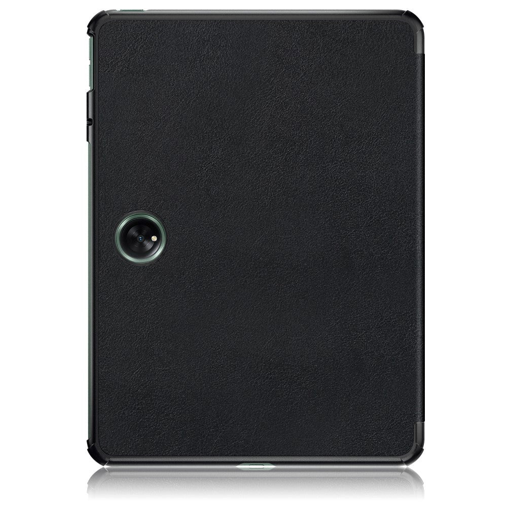 OnePlus Pad / Oppo Pad 2 Tri-Fold Leather Case w. Stand - Black