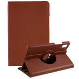 Lenovo Tab M9 Classic Leather Case w. 360⁰ Standing Function - Brown