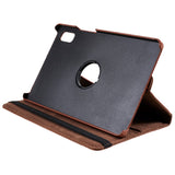 Lenovo Tab M9 Classic Leather Case w. 360⁰ Standing Function - Brown