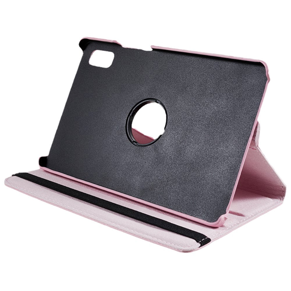 Lenovo Tab M9 Classic Leather Case w. 360⁰ Standing Function - Pink