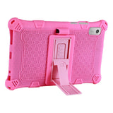 Lenovo Tab M9 Silicone Case w. Kickstand - Pink