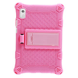 Lenovo Tab M9 Silicone Case w. Kickstand - Pink