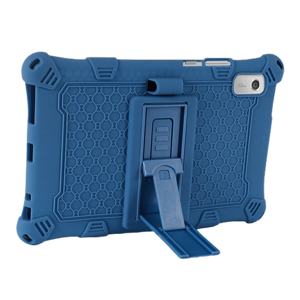 Lenovo Tab M9 Silicone Case w. Kickstand - Blue