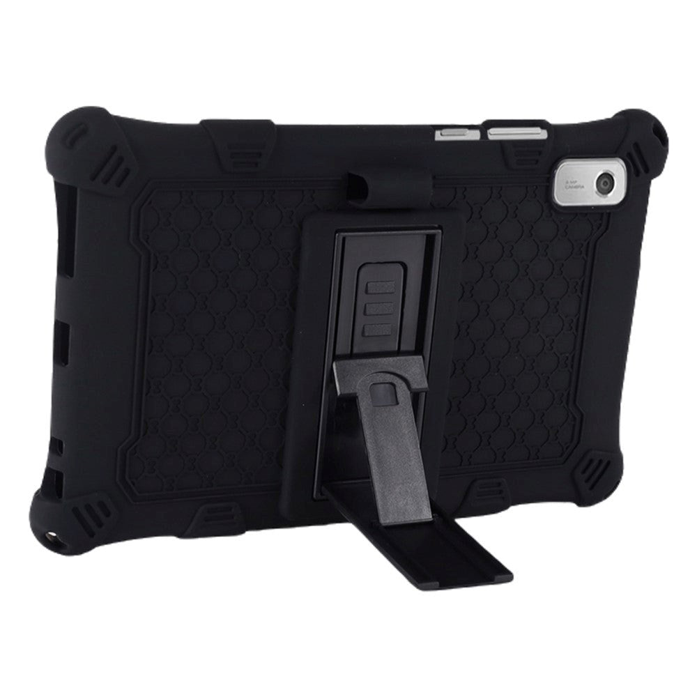 Lenovo Tab M9 Silicone Case w. Kickstand - Black