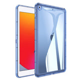 iPad (2018) / iPad (2017) Hybrid Plastic Case - Blue / Transparent