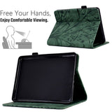 Amazon Kindle 11th Generation (2022) Leather Wallet Case - Tree Imprint - Green