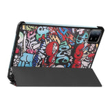 Xiaomi Pad 6 Leather Case with Stand - Graffiti