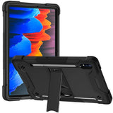 Samsung Galaxy Tab S8 Ultra Hybrid Drop-Proof Case w. Stand Function & Pen Holder - Black