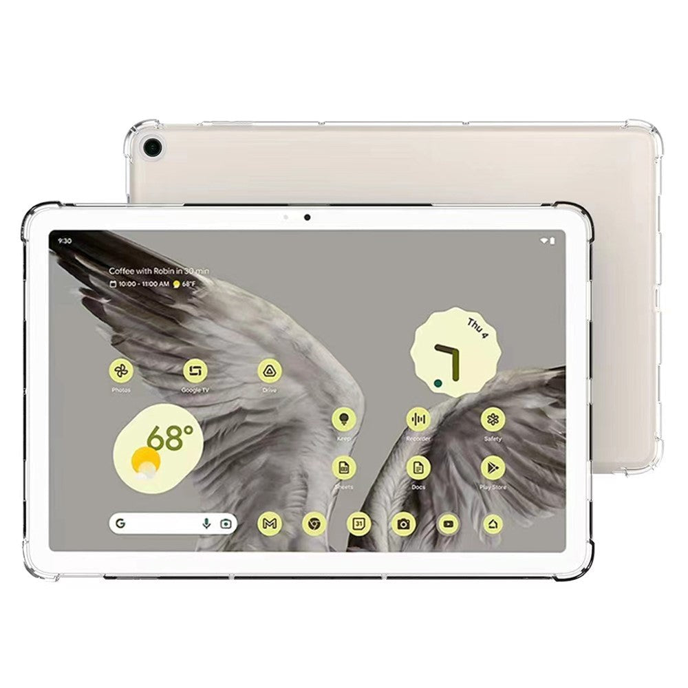 Google Pixel Tablet Flexible TPU Plastic Case - Transparent