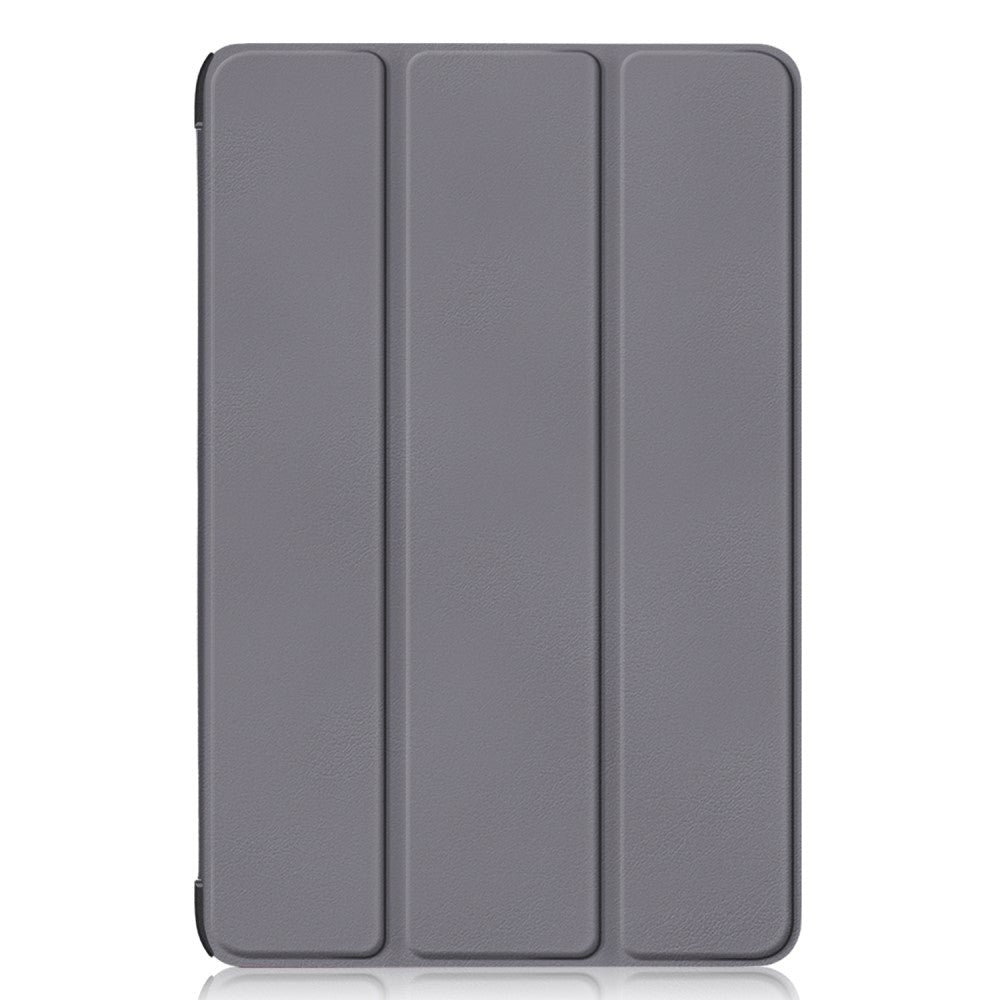 Samsung Galaxy Tab S9 Tri-Fold Leather Case w. Stand - Grey