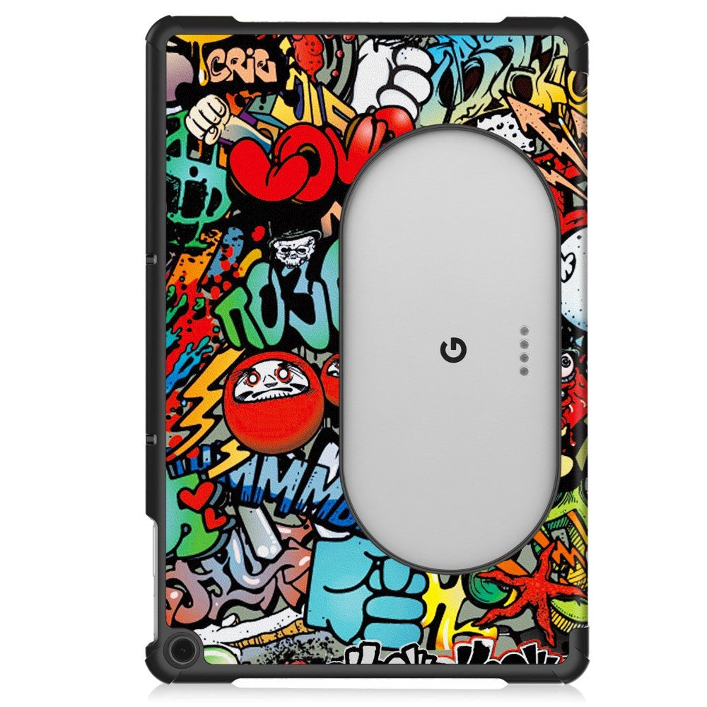 Google Pixel Tablet Leather Case with Stand - Graffiti