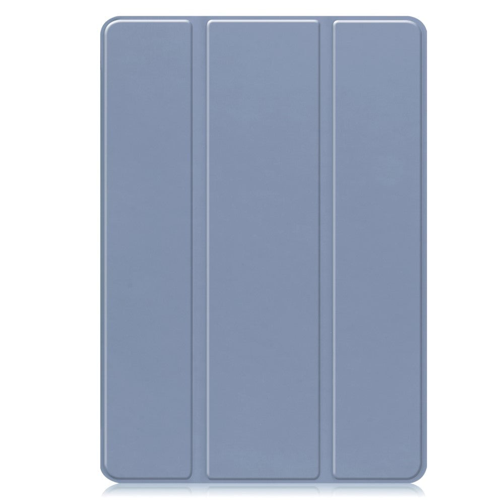 Samsung Galaxy Tab S9+ (Plus) Magnetic Tri-Fold Leather Case w. Stand - Blue