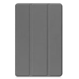 Samsung Galaxy Tab A9 Tri-Fold Leather Case w. Stand - Grey